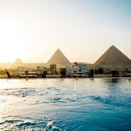 Kemet Pyramids View Hotel, hótel í Kaíró