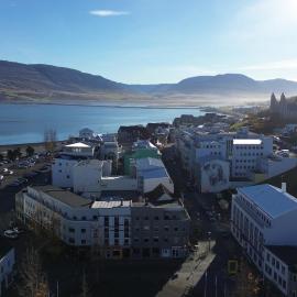 Penthouse apartment in Downtown Akureyri - Birta Rentals