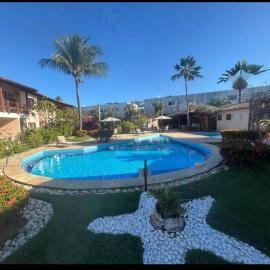 Condominio Villa Aurora, 150m da Praia de Taperapuam!