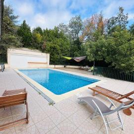 La Prairie 15p, piscine, ping-pong, vue et jardin