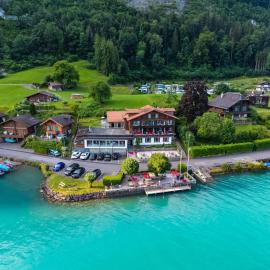 Viesnīca Boutique Hotel Bellevue B&B am Brienzersee Iseltwald Interlaken pilsētā Izeltvalde