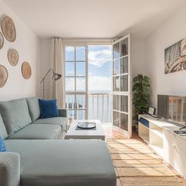 Two bedroom apartment with sea view in Los Abrigos