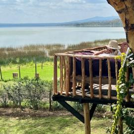TREE HOUSE Lodge، فندق في Gilgil