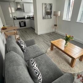 Modern Flat in central Lichfield & secure parking: Lichfield şehrinde bir otel