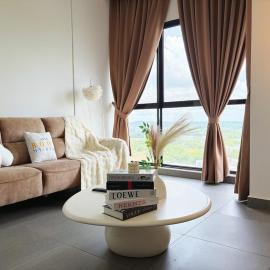 Cream Nest Minimalist 2BR 4 pax Medini Legoland