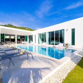 Harmony Villa 5 Bedroom Modern Pool Villa - KH-A7, hotel in Khao Tao