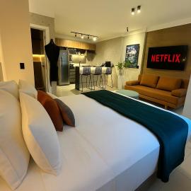 Flat Praia Comfort Camburi