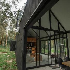 Cabaña estilo escandinavo, hotel in Santa Ana