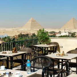 Sand pyramids hotel