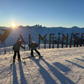 Résidence Les Lumières des Neiges et parking