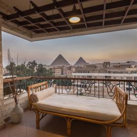 Cozy vintage duplex Khan -khan luxe residence pyramids view