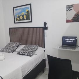 Loft01 com garagem, Wi-fi, 25 min de Aparecida