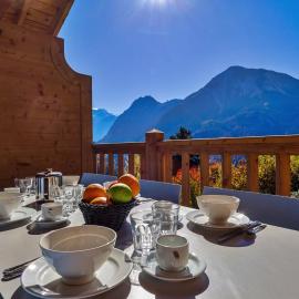 Rochu 10 personnes Spa, Calme & Vue Montagne, hôtel à Champagny-en-Vanoise