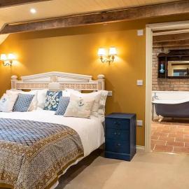 Goose Feather Barn, Wedmore luxury cottage for two, hotel u gradu Wedmore