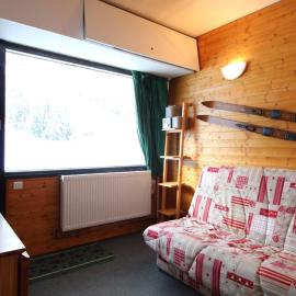 Studio cosy 4 pers, skis aux pieds, terrasse sud, Flaine Front de Neige - FR-1-687-73