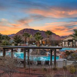 33| Poolside Retreat in St George with 3 Deck Views