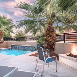 31| Pool Palace in St George with Snow Canyon View