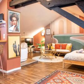 Casa del Sol - Jacuzzi & Boho Elegance, viešbutis mieste Miulūzas