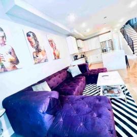 Upscale 3BDR Penthouse with Rooftop TV and Stunning Capitol and Monument Views Near Popular H Street Corridor Parking Included Free Cancellation, Hotel in Washington