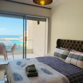 Appart en bord de mer avec piscine vue imprenable