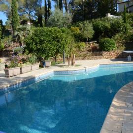 Villa de charme avec piscine sur la colline de Valescure
