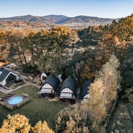 Sen i Wino, domki i apartament na winnicy ze strefą SPA