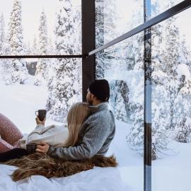 Magical Pond Nature Igloos, hotell i Ruka