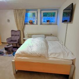 Einzelzimmer Wohnkeller in Oberhausen Alstaden für 3 Personen ohne Küche, Gefrierschrank und Mikrowelle Vorhanden!!, hotel in Oberhausen