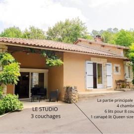 Gîte Puydepont - logement 10 personnes plus STUDIO 3 personnes attenant -, Hotel in Neuvic