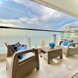 Condo con vista al mar, hotel din Cartagena de Indias