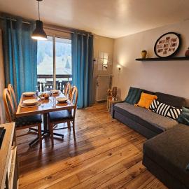 Superdevoluy में, होटल Studio sud 5 personnes superdevoluy pied des pistes