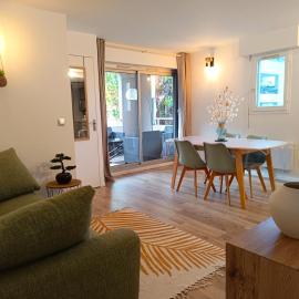 Appartement 4 personnes avec piscine, tennis, proche de la mer