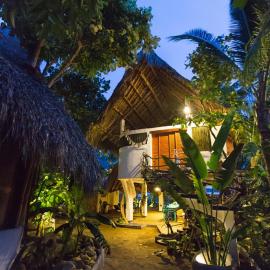 Bambú Ecocabañas, hotel sa San Agustinillo