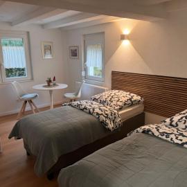 Traumhaft modernes Zimmer mit Doppelbett,,,,Gemeinschaftsbad und WC in 78554 Aldingen