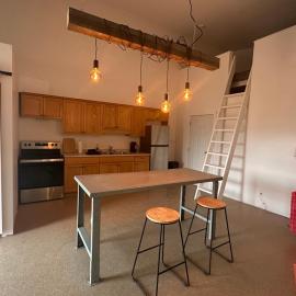 Mezzanine Loft Above the Barn