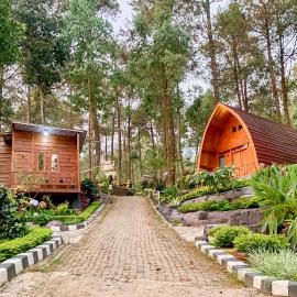 Embun Lawu Cottage Tawangmangu、サランガンのホテル