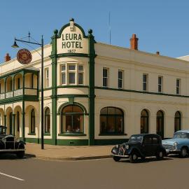 Leura Hotel, hotel u gradu Kamperdaun
