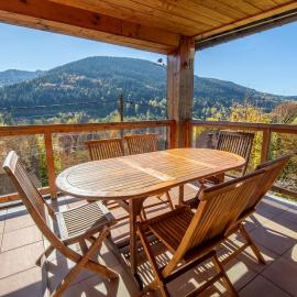 Cocooning chalet, mountain view, sauna, 6 people, hotel en Ventron