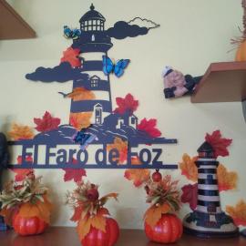 El Faro de Foz!!! Excelentes vistas,Tranquilo y Luminoso