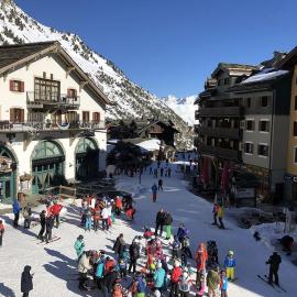 Arc1950 Prince des Cimes six bed, ski-in, ski-out, Saturday check-in-and-out