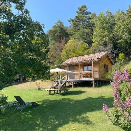 Mas des Poutres - Tiny house, hotel a Charmes-sur-lʼHerbasse