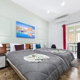 Modern Twin Studio Apartment3 next to Valletta!