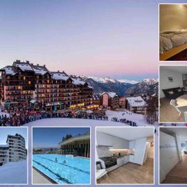 Très beau studio pieds des pistes tout rénové