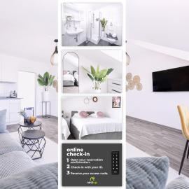nestup - Zentrales Apartment mit Boxspringbetten, Smart-TV und ausgestatteter Küche, khách sạn ở Kassel