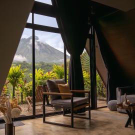 Charming Volcano Retreat w Hot Tub & Deck