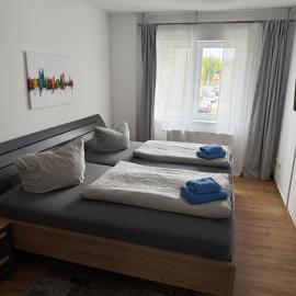 Voll möblierte Gästewohnung in Magdeburg-Salbke、マクデブルクのホテル