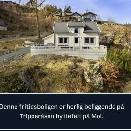 Feriehus Tripperåsen Moi, hotel u gradu 'Eikje'