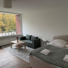 Modern Apartment with Excellent Transport Links to Hamburg