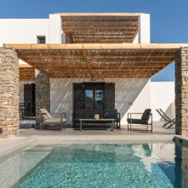 Vastblue of Paros, готель у місті Амбелас