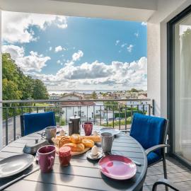 Ferienwohnung MeerRaum - mit Ausblick und Sauna!